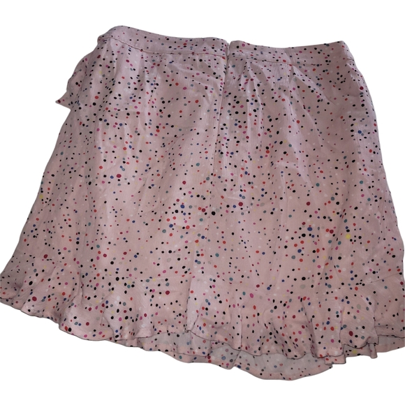 Jack By BB Dakota Pink Polka Dot Skirt 8 - Picture 4 of 4